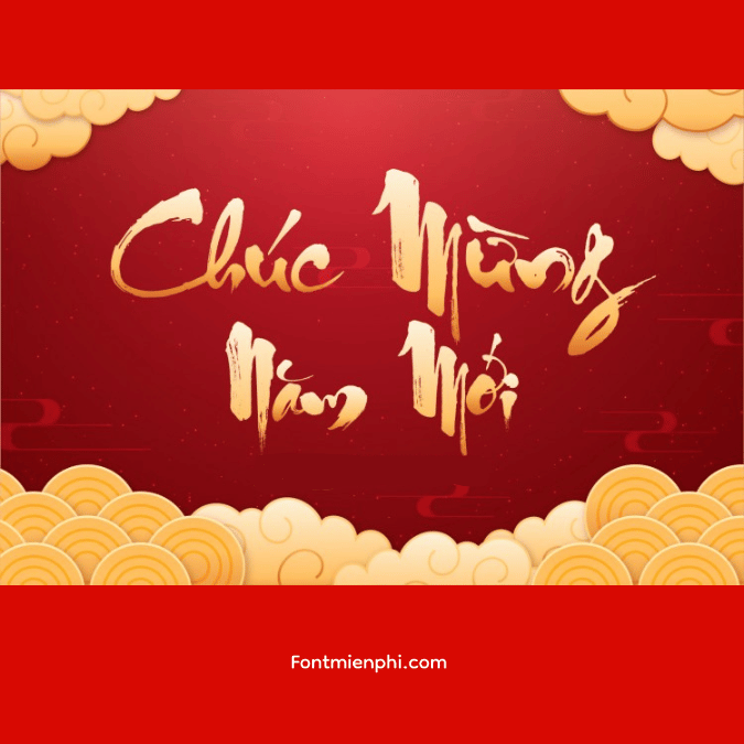 Font thư pháp UTM Thư Pháp Thiên Ân ,font Tết