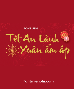 Việt hóa font UTM Ông Đồ Già ,font tết