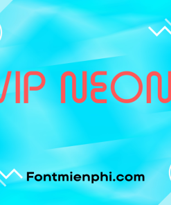 Font Việt hóa 1FTV VIP Neons